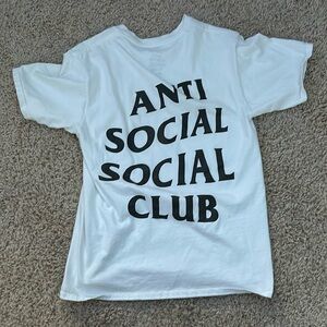 Size small anti social social club tee